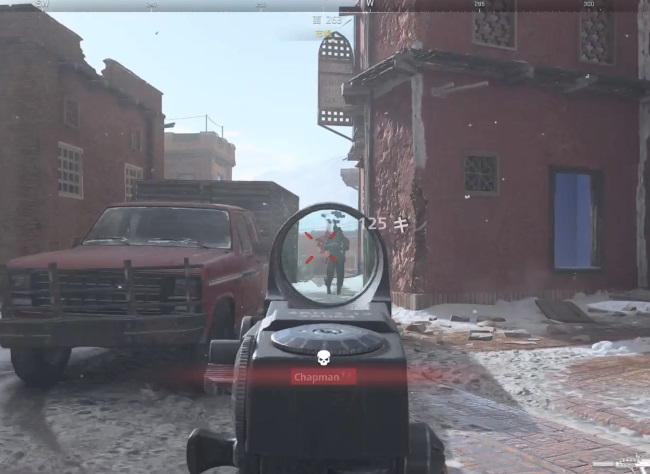 FPSゲームの銃撃戦